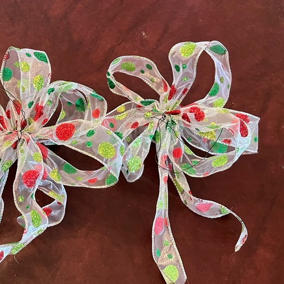 Christmas Bows - Set of 3 - Picture 9 of 9